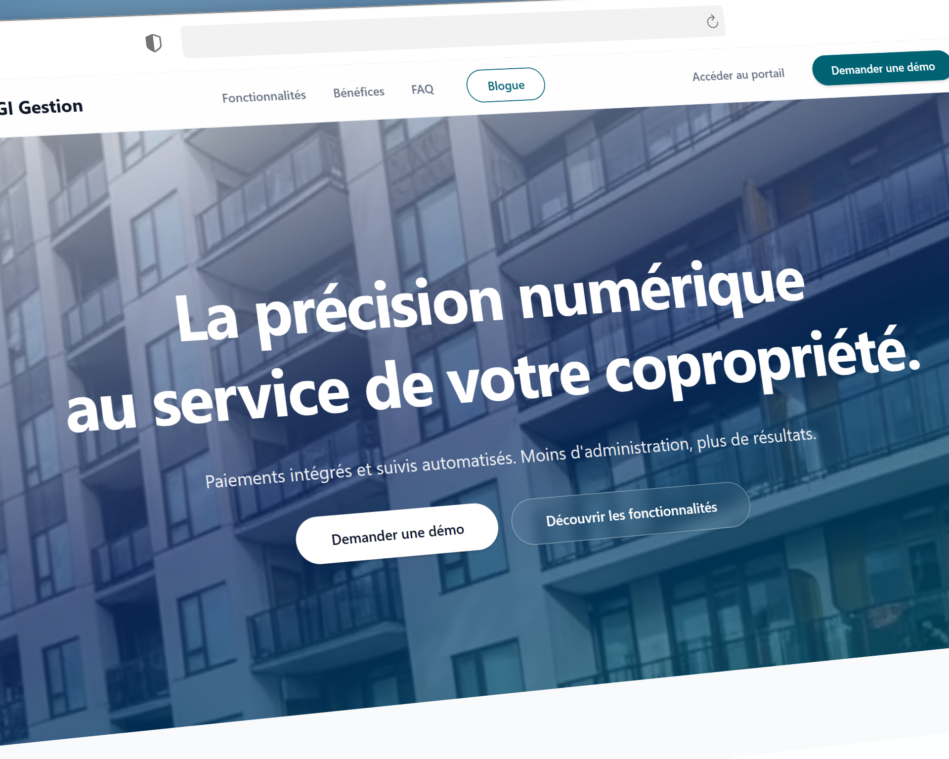 TGI Gestion — Condominium management app, built by Pronto Technologies